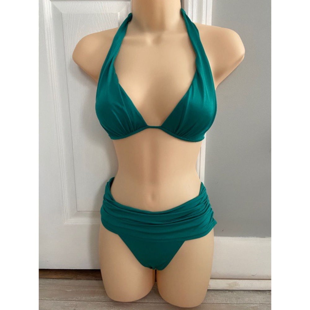 VS Emerald Green Skirt Bikini